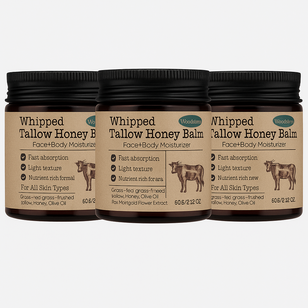 WoodSleep Grass Fed Beef Tallow