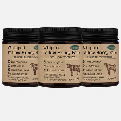WoodSleep Grass Fed Beef Tallow